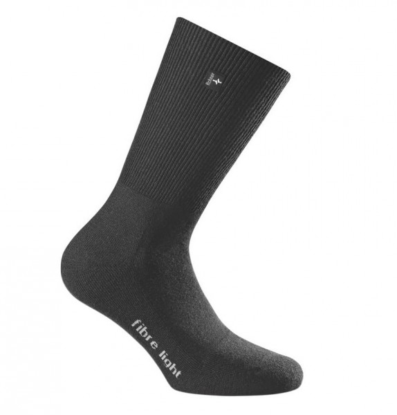 Rohner Trekkingsocken Fibre Light SuperR schwarz