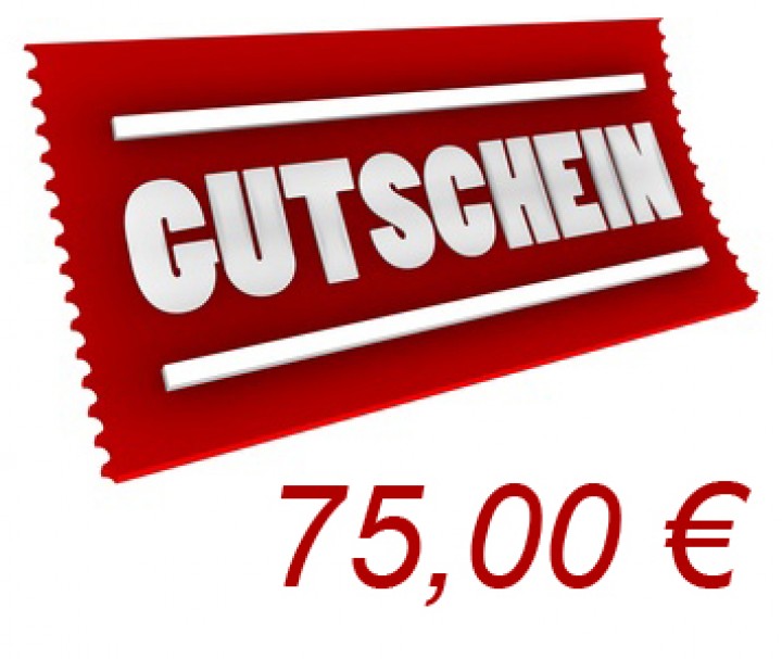 Gutschein 75 Euro