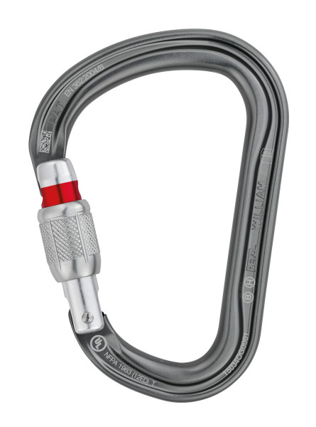 Petzl William Screw Lock Karabiner