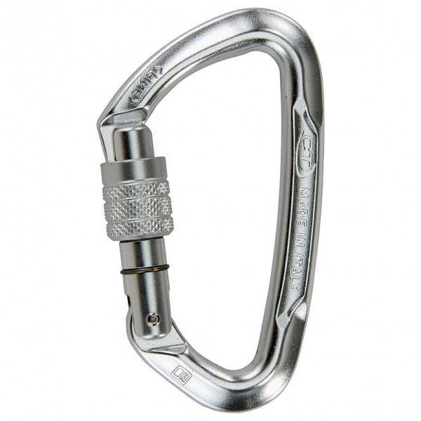 Climbing Technology Lime Karabiner silber 