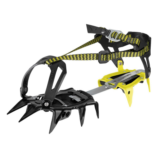 Salewa Alpinist Walk Steigeisen black/yellow