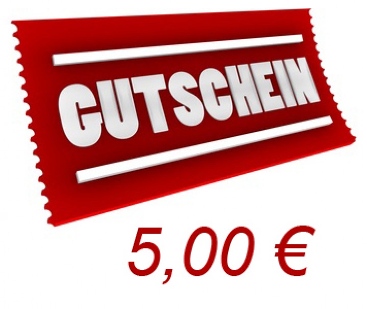 5 Euro Gutschein 5 Euro Gutschein